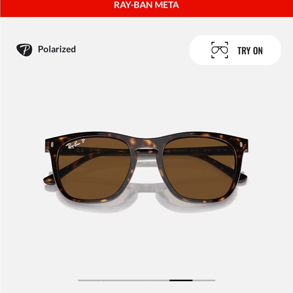Ray-Ban RB2210 Sunglasses, Polarized, Brand New